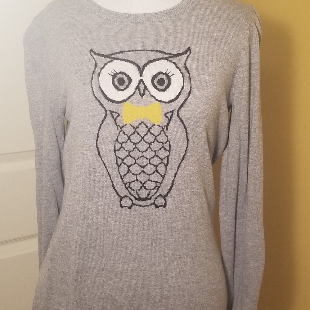 Old Navy Owl lightweight sweater size M
